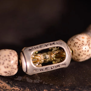 Star-Moon Bodhi Seed Prayer Bracelet Set for Couples - StartGoodLuck