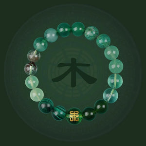Five - Elements Agate Bracelet: Balance Your Life with Ancient Wisdom - StartGoodLuck