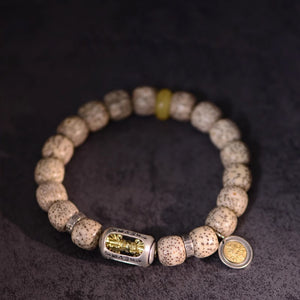Star-Moon Bodhi Seed Prayer Bracelet Set for Couples - StartGoodLuck