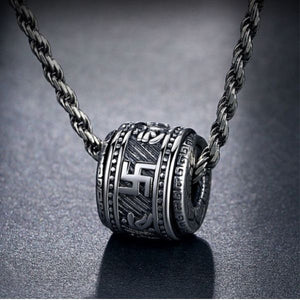 925 Silver Buddha Lotus Peace and Tranquility Necklace