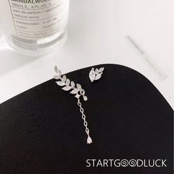 Asymmetry Leaf  Earrings | Minimalist Earrings | All-fitting Accessories