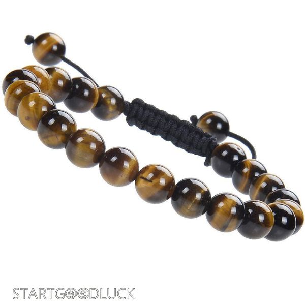 Buddha Beads Bracelet - Agate beads for Mindfulness | Adjustable bracelet
