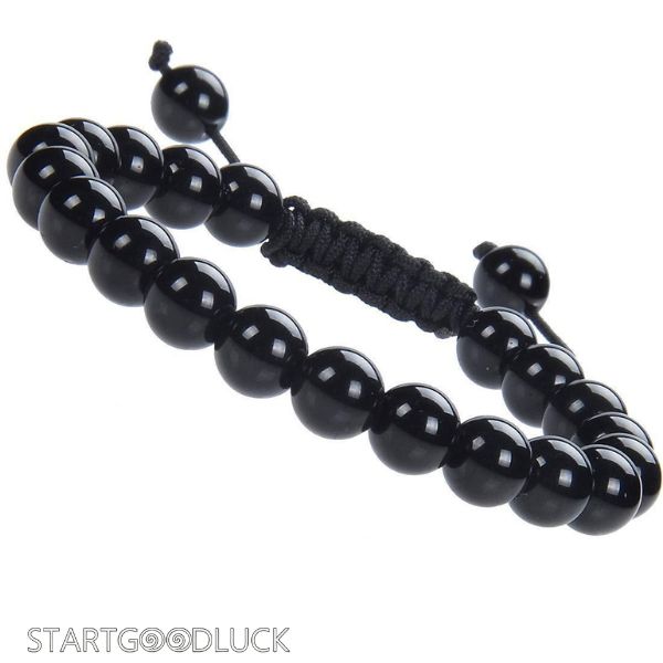 Buddha Beads Bracelet - Agate beads for Mindfulness | Adjustable bracelet