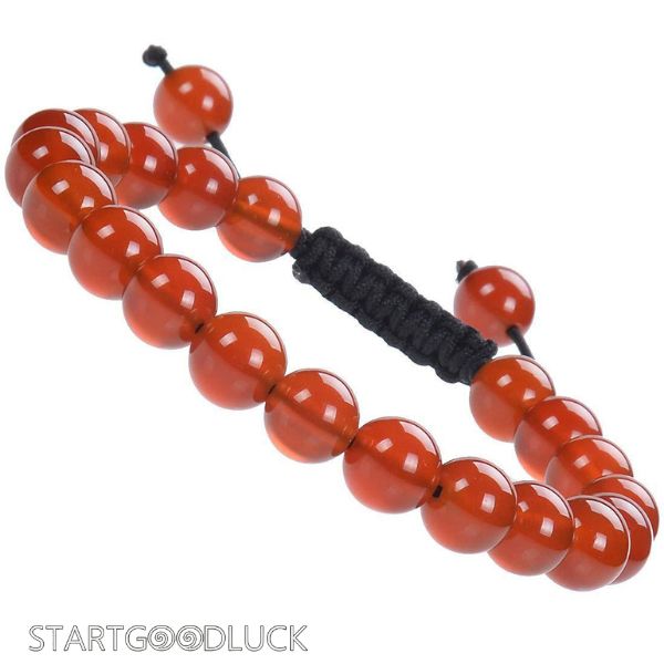 Buddha Beads Bracelet - Agate beads for Mindfulness | Adjustable bracelet