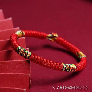 Buddhist Red String Bracelet for Zodiac Year | Protection Red String Bracelet - StartGoodLuck