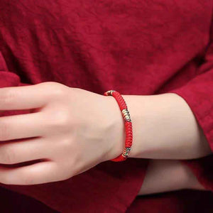 Buddhist Red String Bracelet for Zodiac Year | Protection Red String Bracelet