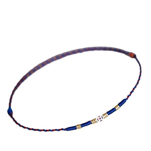 Copper Coin Woven-Hand Red String Love and Luck Bracelet