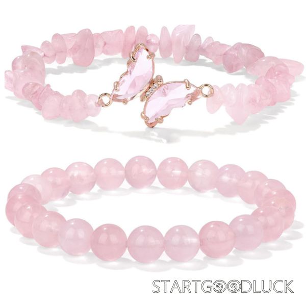 Crystal Bracelet Set | Beads & Chips Bracelet | Mental Healing Jewelry
