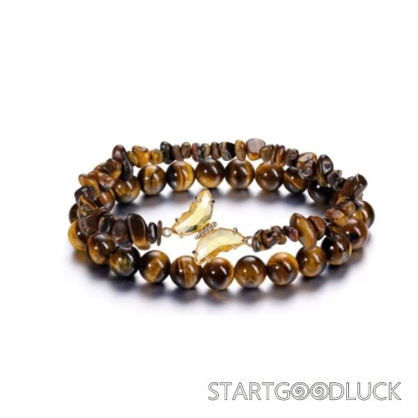 Crystal Bracelet Set | Beads & Chips Bracelet | Mental Healing Jewelry