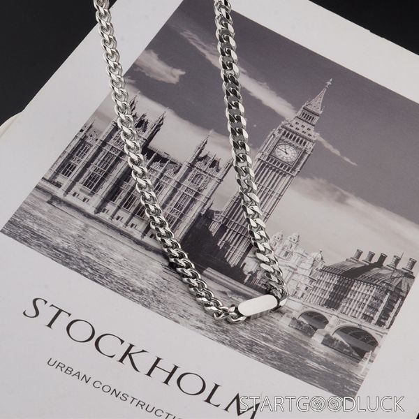Cuban Link Chain Necklace -Stainless Steel Statement necklace for Men & Women, Fashion Accessory