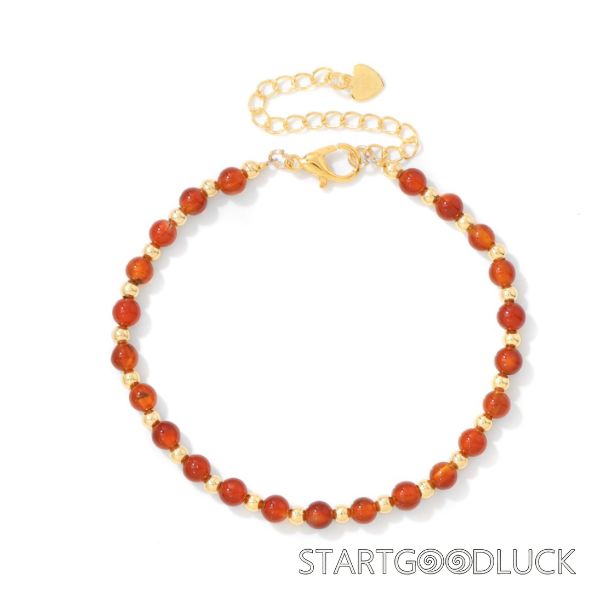 Delicate Bead Bracelet | Handmade Gemstone bracelet | 5 Colors to choose
