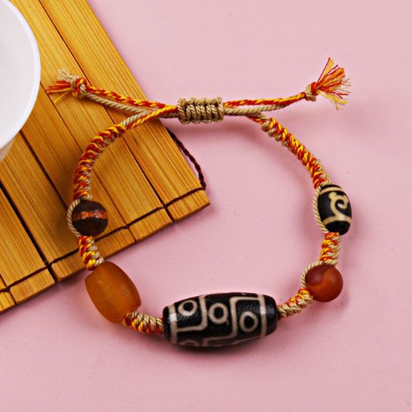 Dzi Bead Bracelet Vintage Style Bracelet