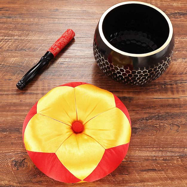 Fish-scale Tibetan Singing Bowl-Hand made Copper | Healing & Relieve Stress