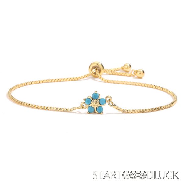 Flower Girl Bracelet | Handmade Bracelet Gift Valentine's Day Gift For Her | 7 colors to choose