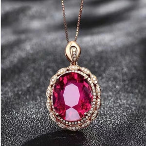 Gold Plated Amethyst Courage and Strength Necklace