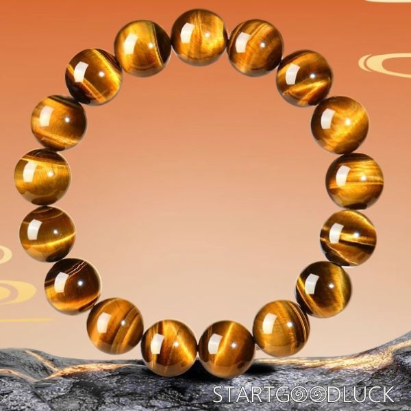 Golden Tiger Eye Bracelet | Women Tiger Eye Bracelet | Elegant jewelry