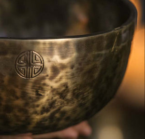 Hand-Carved Copper Tibetan Singing Bowl | Enhance concentration