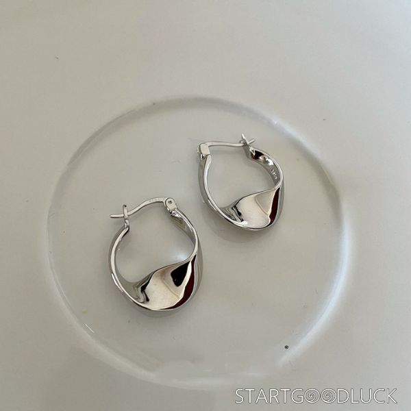 Irregular Hoop Earrings - Minimalist Gold/Silver Chic Earrings