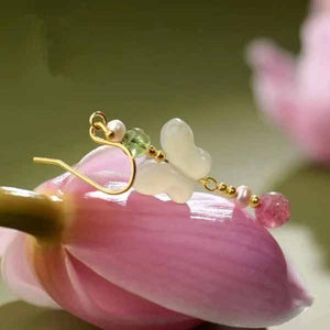 JadeButterflyEarrings_NeoChineseStyleEarrings_BringsGoodLuck_image