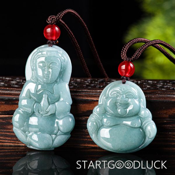 Jade Buddha Pendant | Guanyin Jade pendant | Jade Stone Pendants