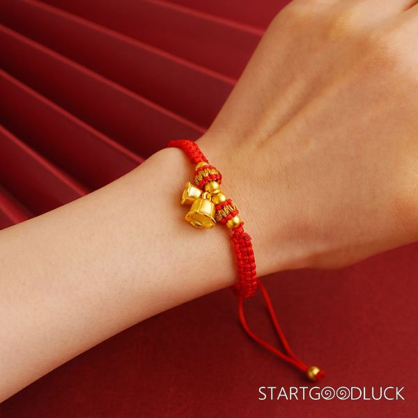 Lucky Red string Bracelet - Adjustable Lucky Chinese Style Bracelet