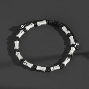Men's Bamboo woven hand rope Bracelet for Gift