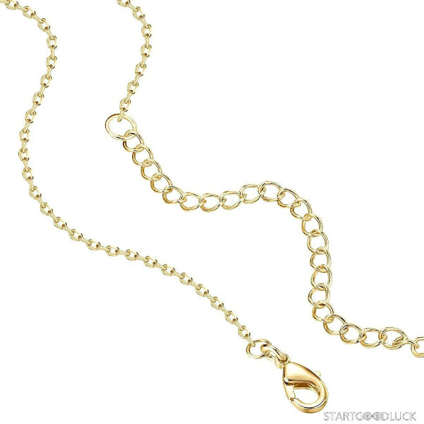 Minimalist Diamond Necklace | Dainty Crystal Station Necklace for women