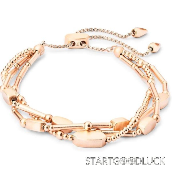 Multi-layer Beaded Bracelet | Women Golden Elegant Bracelet