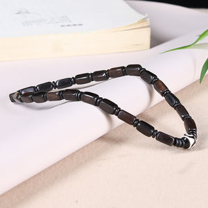 Natural Black Sandalwood and Purple Sandalwood Evil Eye Protection and Guardianship Bracelet