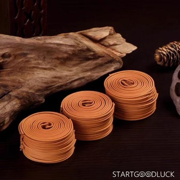 Incense Coil - Natural Plant Fragrance ,Pure Aroma Zen Spiritual Decor