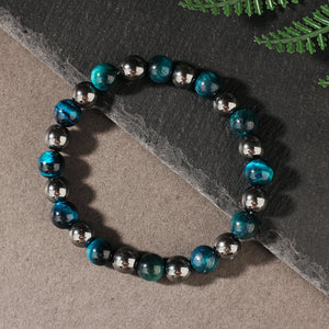 Blue Tiger Eye Bracelet