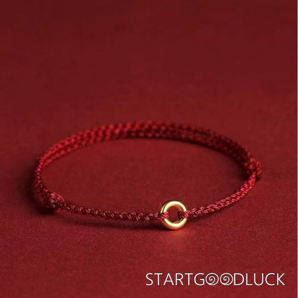 Peace Buckle Red String Bracelet | 4 Colors To Choose | Bless Someone Peace