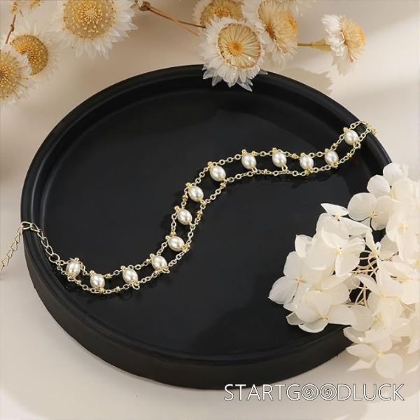Pearl Beads Bracelet | Gold Pearl Bracelet | Best Bridal Gift