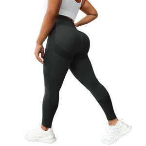 Plus size Tight Yoga Pants Women's Sports Training Fitness Pants