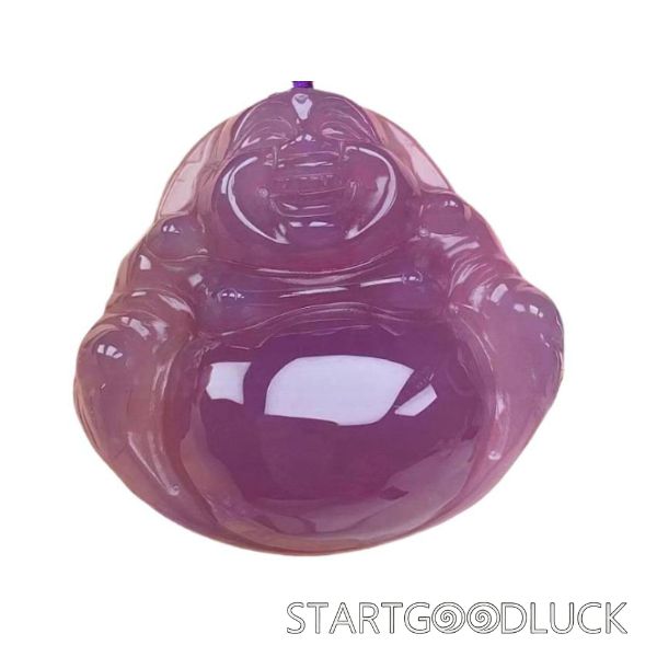 Purple Jade Buddha Pandant | Jade Stone Pendants | Jade Necklace for Men