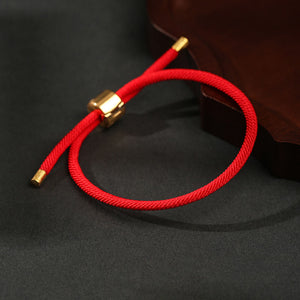 Red String Hand-woven Health and Positivity Bracelet