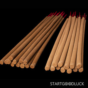 Sandalwood & Agarwood Incense Sticks: For Fortune - Seeking & Blessing - StartGoodLuck