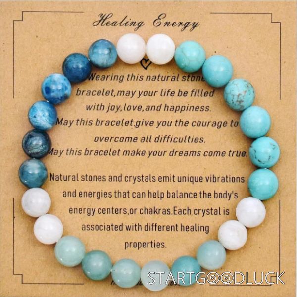 Strong Healing Crystal Braceket | Natural Stone Bracelet | The Best Gift For Family
