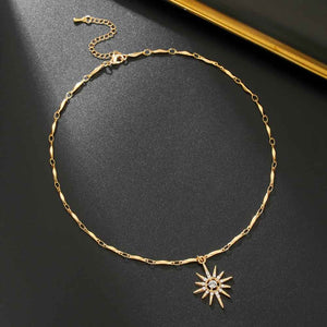 Sunshine pendant Necklace - Fashion Statement Jewelry for Women