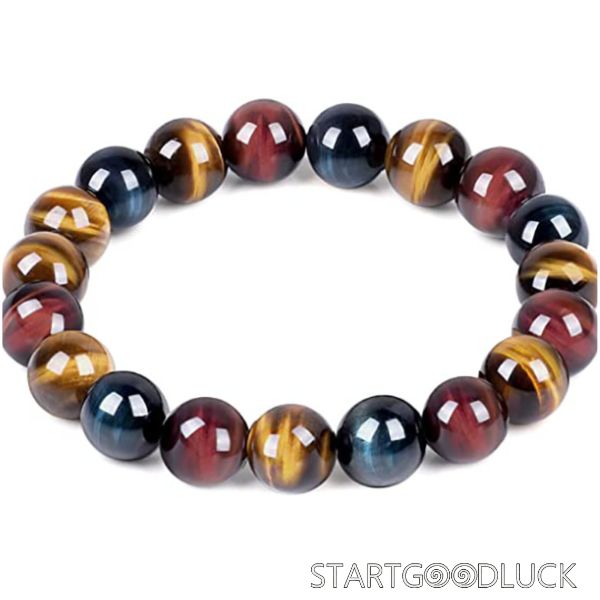 Three-colour Tiger Eye Bracelet | Triple Protection Bracelet