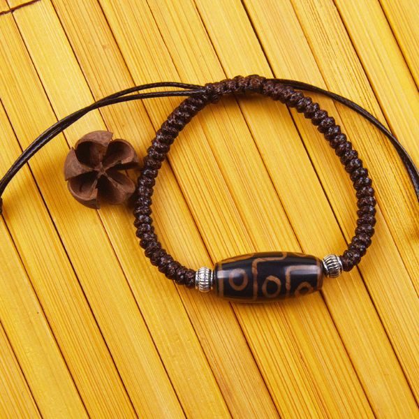 Tibetan Dzi Bead Bracelet Handmade Bracelet