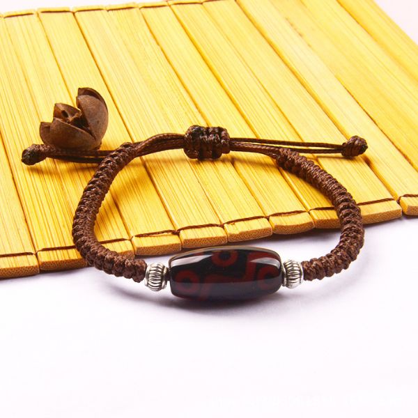 Tibetan Dzi Bead Bracelet Handmade Bracelet