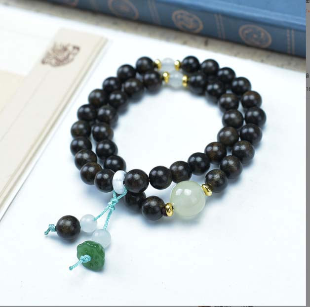 Tibetan Fluorite Night Pearl Bracelet | Tibetan Bracelet