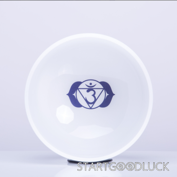 Tibetan Crystal Singing Bowls Handmade Seven-Color | Mental Healing