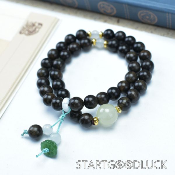 Tibetan Fluorite Night Pearl Bracelet | Tibetan Bracelet