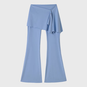 Two-Piece Yoga Pants Women's Micro-flared Fitness Long Pants