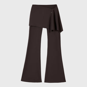 Two-Piece Yoga Pants Women's Micro-flared Fitness Long Pants