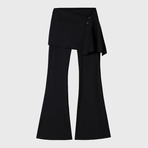 Two-Piece Yoga Pants Women's Micro-flared Fitness Long Pants