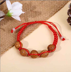Walnut Red String Bracelet | Eliminate Evil Bracelet | Suitable For Everyone