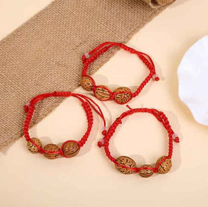 Walnut Red String Bracelet | Eliminate Evil Bracelet | Suitable For Everyone